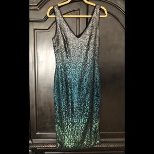 Ombré Rachel Rachel Roy dress. All sequin, size 8